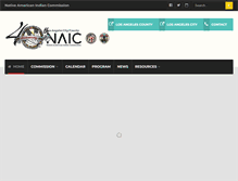 Tablet Screenshot of lanaic.org